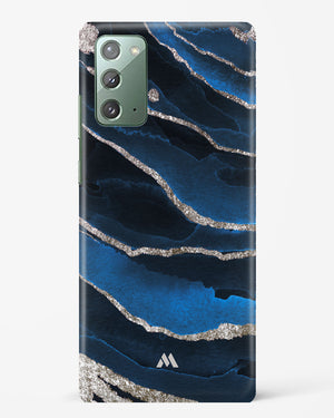 Shimmering Sands Blue Marble Hard Case Phone Cover (Samsung)