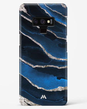 Shimmering Sands Blue Marble Hard Case Phone Cover-(Samsung)