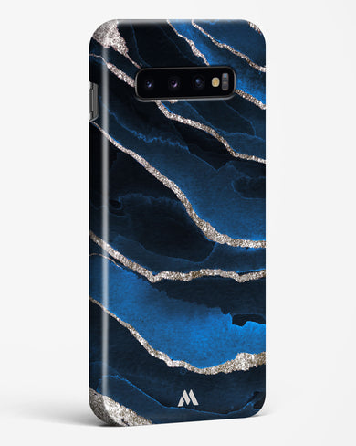 Shimmering Sands Blue Marble Hard Case Phone Cover (Samsung)