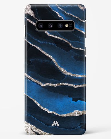 Shimmering Sands Blue Marble Hard Case Phone Cover (Samsung)