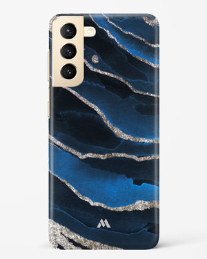 Shimmering Sands Blue Marble Hard Case Phone Cover (Samsung)