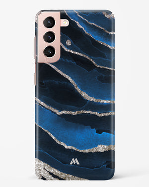 Shimmering Sands Blue Marble Hard Case Phone Cover (Samsung)