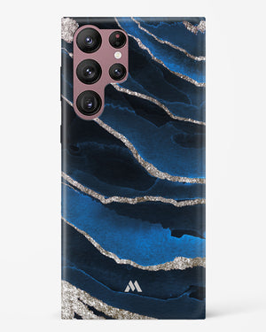 Shimmering Sands Blue Marble Hard Case Phone Cover (Samsung)