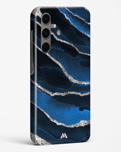 Shimmering Sands Blue Marble Hard Case Phone Cover (Samsung)