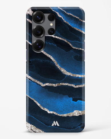 Shimmering Sands Blue Marble Hard Case Phone Cover (Samsung)