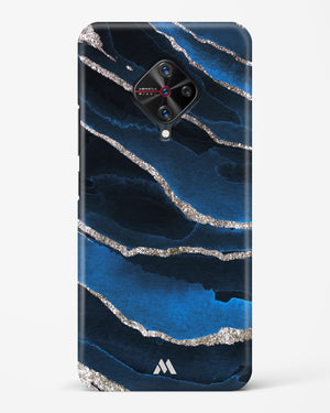 Shimmering Sands Blue Marble Hard Case Phone Cover (Vivo)