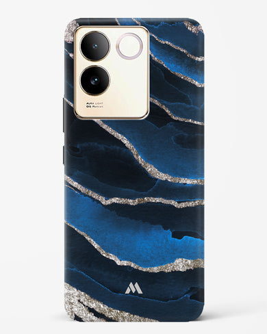 Shimmering Sands Blue Marble Hard Case Phone Cover (Vivo)
