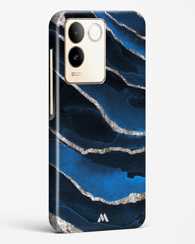 Shimmering Sands Blue Marble Hard Case Phone Cover (Vivo)