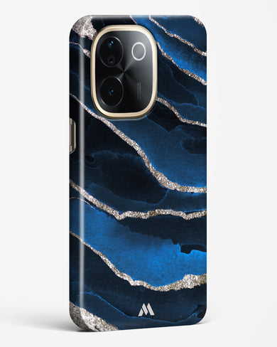 Shimmering Sands Blue Marble Hard Case Phone Cover (Vivo)
