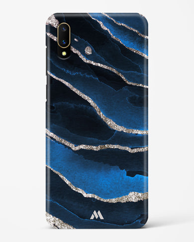 Shimmering Sands Blue Marble Hard Case Phone Cover-(Vivo)