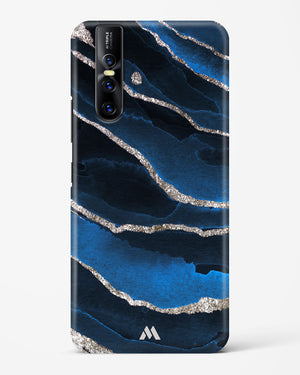 Shimmering Sands Blue Marble Hard Case Phone Cover (Vivo)