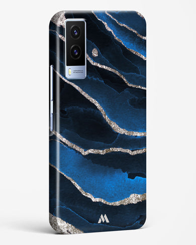 Shimmering Sands Blue Marble Hard Case Phone Cover (Vivo)