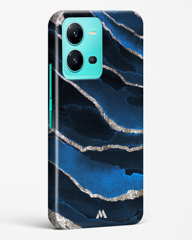 Shimmering Sands Blue Marble Hard Case Phone Cover (Vivo)
