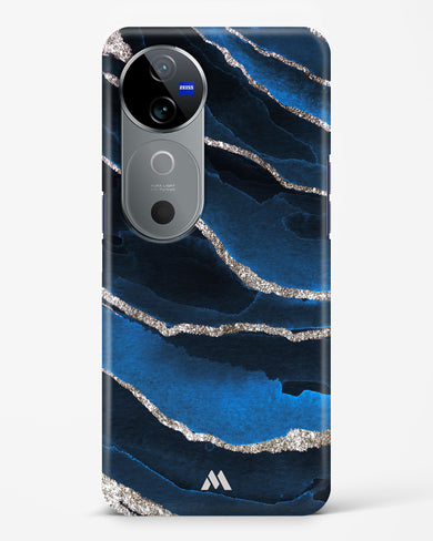 Shimmering Sands Blue Marble Hard Case Phone Cover (Vivo)