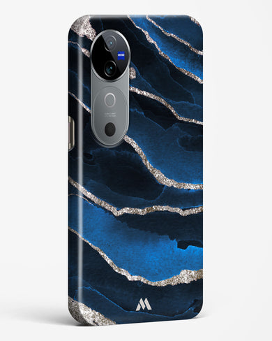 Shimmering Sands Blue Marble Hard Case Phone Cover (Vivo)