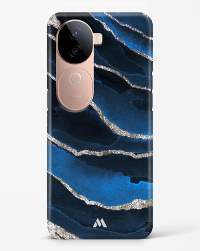 Shimmering Sands Blue Marble Hard Case Phone Cover (Vivo)