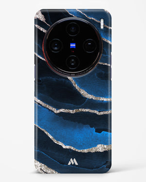 Shimmering Sands Blue Marble Hard Case Phone Cover (Vivo)