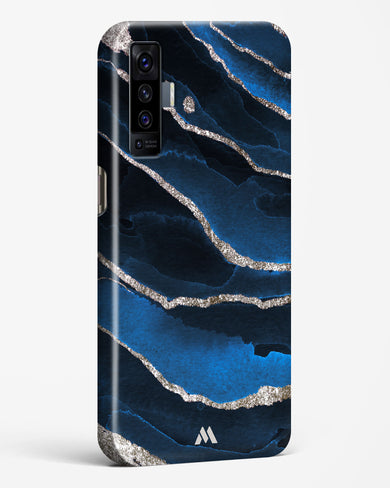 Shimmering Sands Blue Marble Hard Case Phone Cover (Vivo)