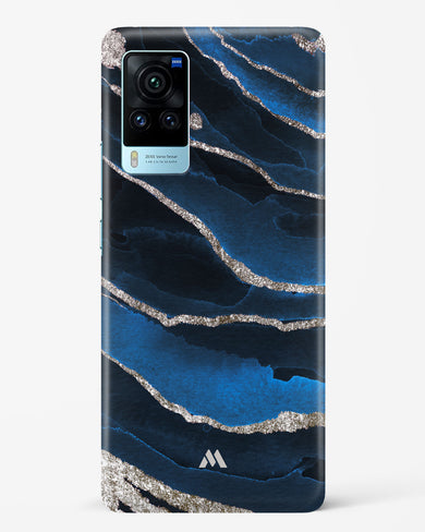 Shimmering Sands Blue Marble Hard Case Phone Cover-(Vivo)