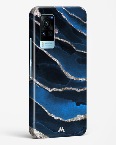 Shimmering Sands Blue Marble Hard Case Phone Cover-(Vivo)