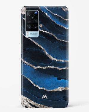 Shimmering Sands Blue Marble Hard Case Phone Cover-(Vivo)