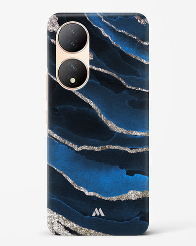 Shimmering Sands Blue Marble Hard Case Phone Cover-(Vivo)