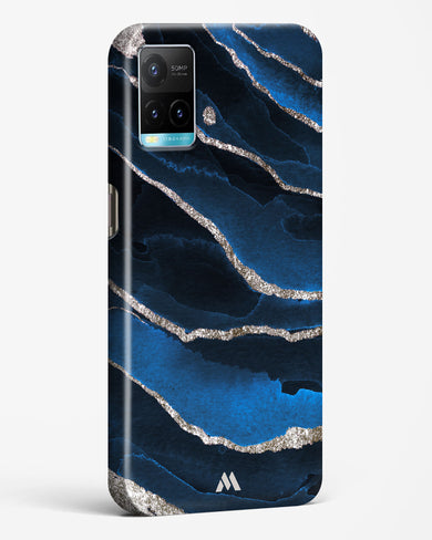 Shimmering Sands Blue Marble Hard Case Phone Cover (Vivo)