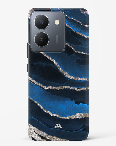 Shimmering Sands Blue Marble Hard Case Phone Cover-(Vivo)