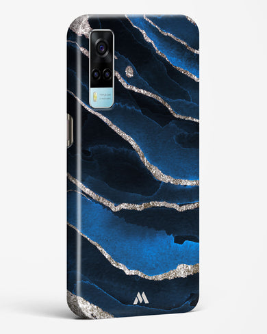 Shimmering Sands Blue Marble Hard Case Phone Cover (Vivo)