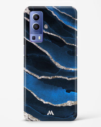 Shimmering Sands Blue Marble Hard Case Phone Cover (Vivo)