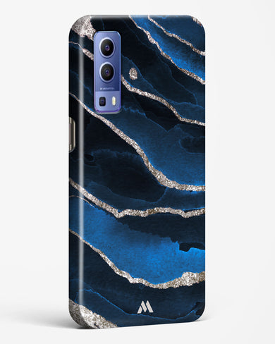 Shimmering Sands Blue Marble Hard Case Phone Cover (Vivo)