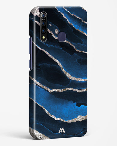 Shimmering Sands Blue Marble Hard Case Phone Cover-(Vivo)