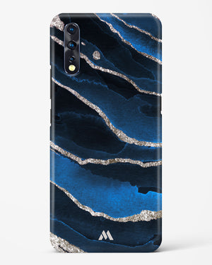 Shimmering Sands Blue Marble Hard Case Phone Cover-(Vivo)