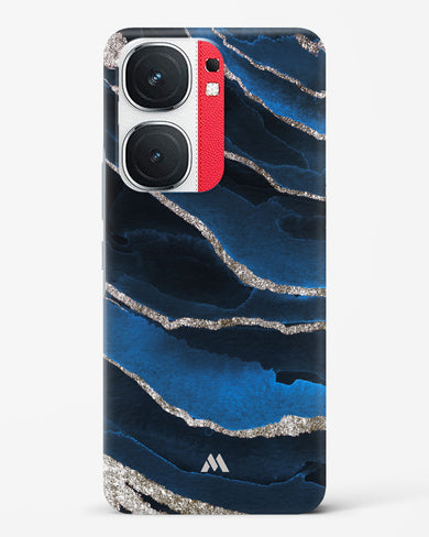 Shimmering Sands Blue Marble Hard Case Phone Cover (Vivo)