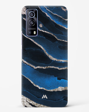 Shimmering Sands Blue Marble Hard Case Phone Cover (Vivo)