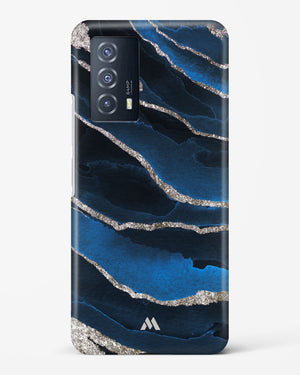 Shimmering Sands Blue Marble Hard Case Phone Cover (Vivo)