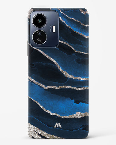 Shimmering Sands Blue Marble Hard Case Phone Cover-(Vivo)