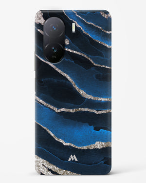 Shimmering Sands Blue Marble Hard Case Phone Cover-(Vivo)