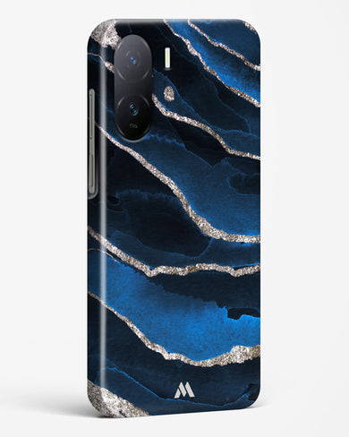 Shimmering Sands Blue Marble Hard Case Phone Cover-(Vivo)