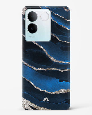 Shimmering Sands Blue Marble Hard Case Phone Cover (Vivo)