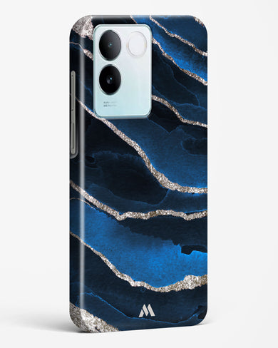 Shimmering Sands Blue Marble Hard Case Phone Cover (Vivo)