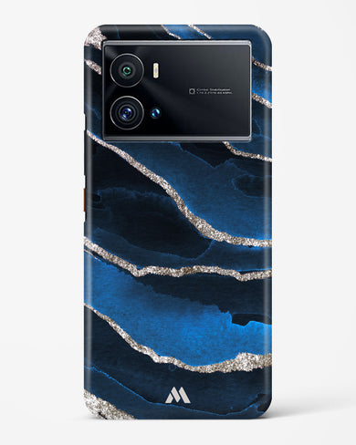 Shimmering Sands Blue Marble Hard Case Phone Cover-(Vivo)