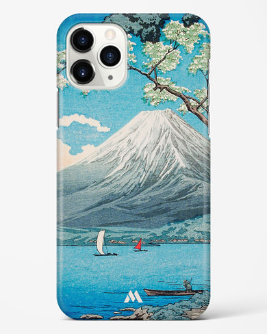 Mount Fuji from Lake Yamanaka [Hiroaki Takahashi] Hard Case Phone Cover-(Apple)