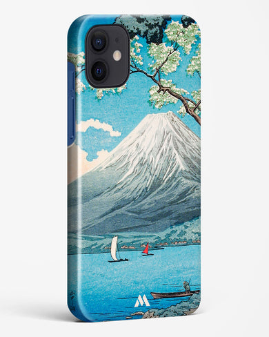 Mount Fuji from Lake Yamanaka [Hiroaki Takahashi] Hard Case Phone Cover-(Apple)