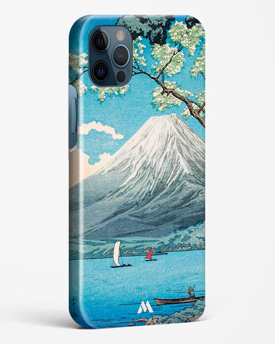 Mount Fuji from Lake Yamanaka [Hiroaki Takahashi] Hard Case Phone Cover-(Apple)