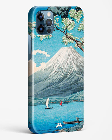 Mount Fuji from Lake Yamanaka [Hiroaki Takahashi] Hard Case Phone Cover-(Apple)