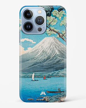 Mount Fuji from Lake Yamanaka (Hiroaki Takahashi) Hard Case iPhone 13 Pro Max