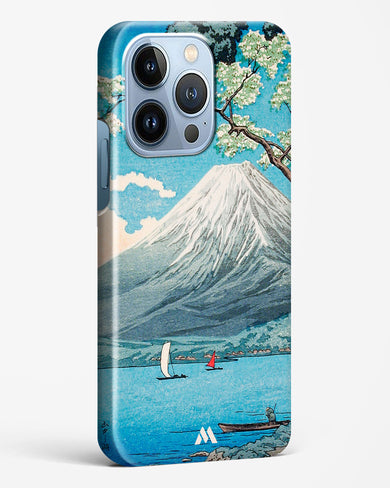 Mount Fuji from Lake Yamanaka [Hiroaki Takahashi] Hard Case Phone Cover-(Apple)