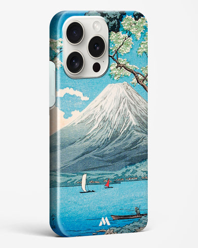 Mount Fuji from Lake Yamanaka [Hiroaki Takahashi] Hard Case Phone Cover-(Apple)