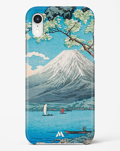 Mount Fuji from Lake Yamanaka [Hiroaki Takahashi] Hard Case Phone Cover-(Apple)